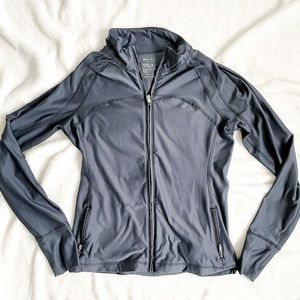 Gap Body Gray Zip Up Athletic Jacket